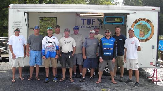 Back Row left to Right: Team Captain Jeff Semans, Mike Morris, Kenny Spicer, Brian Barnes, Bobby Smith, Craig Morris, and Neal Wharton. (Not pictured Jason Vaughn) Front row: Mark Hogan, Brian La Clair, Roger Shirkey, and Jobe Tomer
